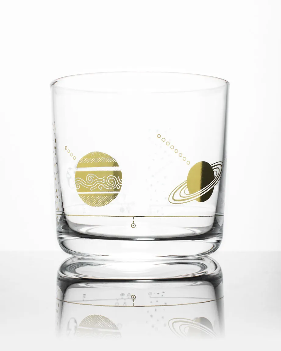 SECONDS: Solar System Whiskey Glass