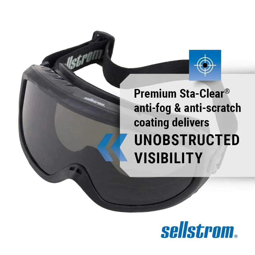 Sellstrom Safety Fire Goggles – Firefighter Eye Protection Gear