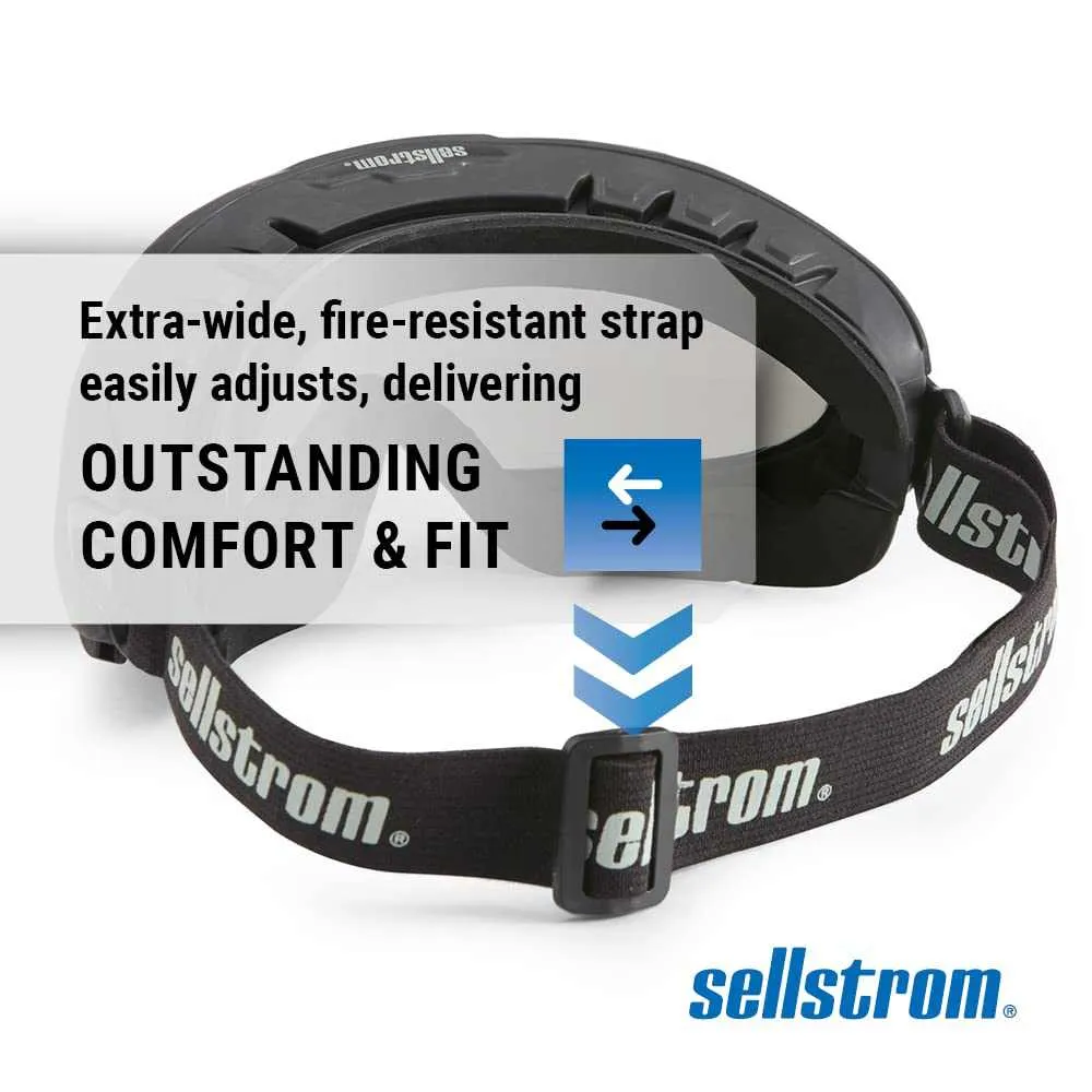 Sellstrom Safety Fire Goggles – Firefighter Eye Protection Gear