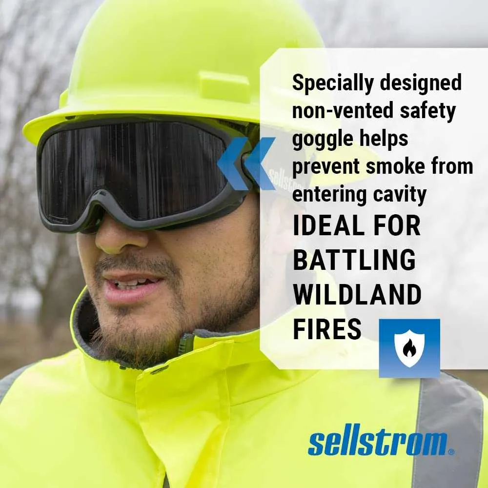 Sellstrom Safety Fire Goggles – Firefighter Eye Protection Gear