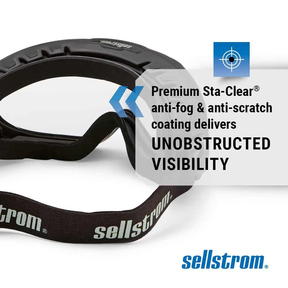 Sellstrom Safety Fire Goggles – Firefighter Eye Protection Gear