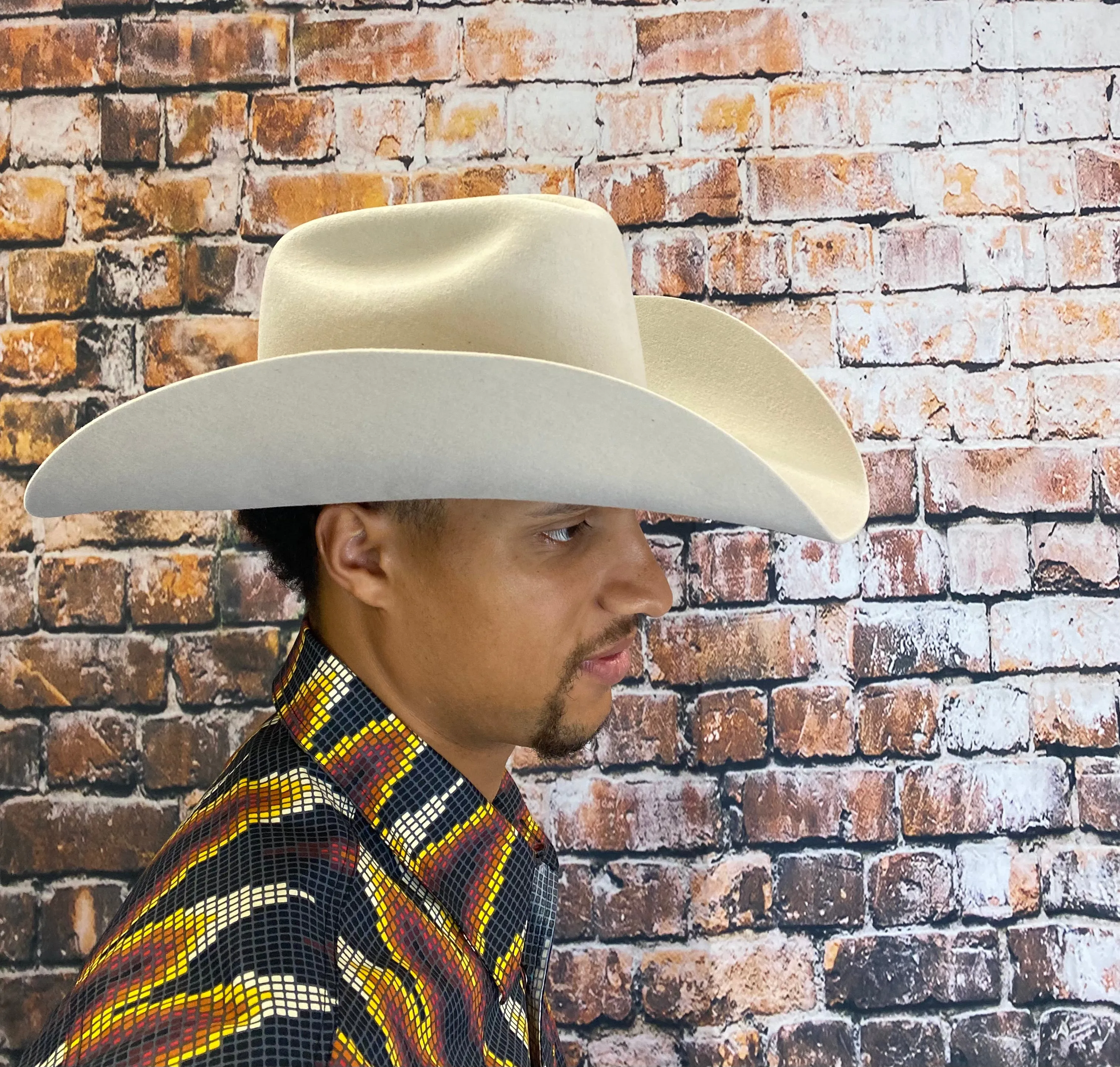 Serratelli 2X Star Bone Felt Cowboy Hat