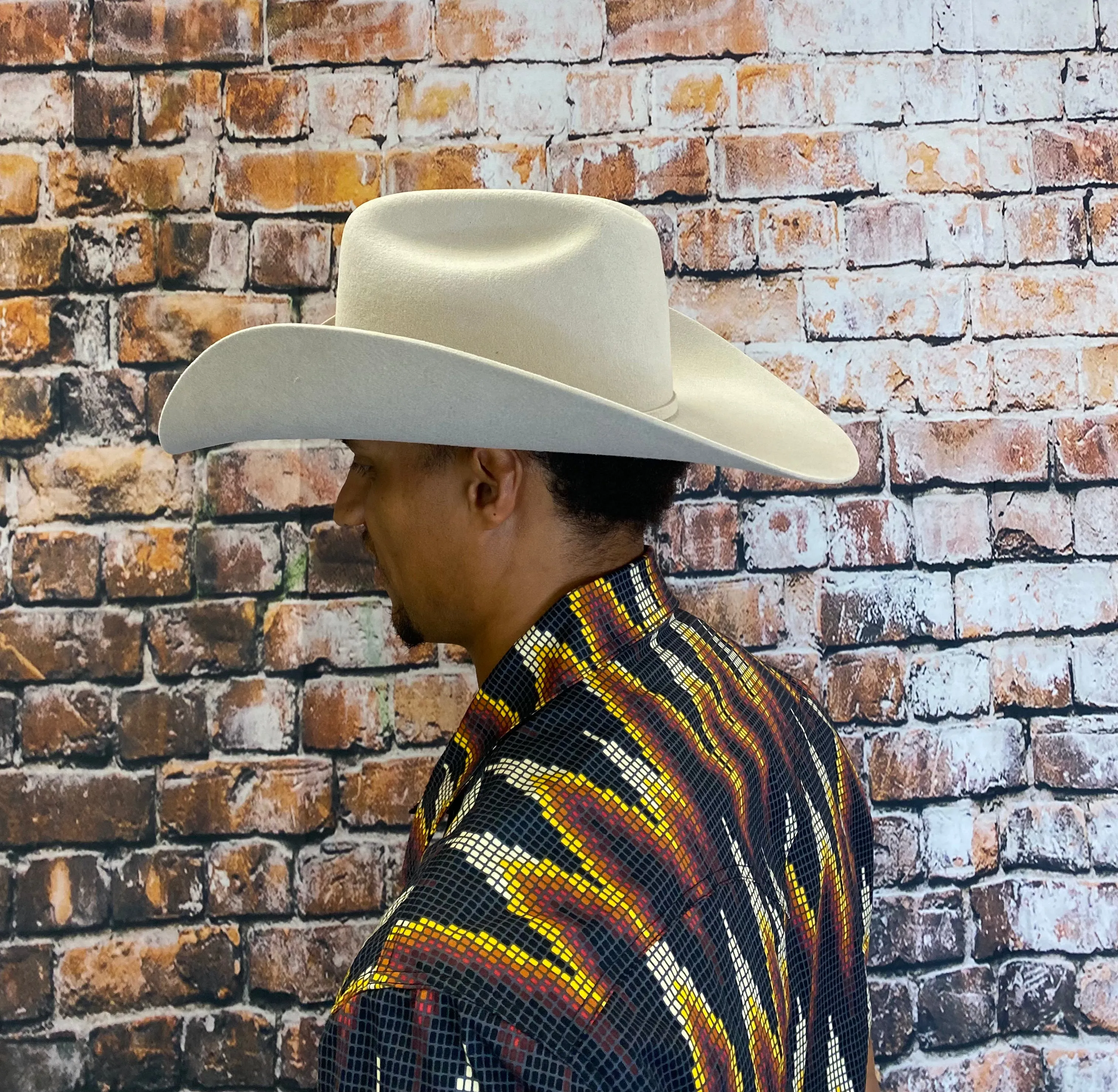 Serratelli 2X Star Bone Felt Cowboy Hat