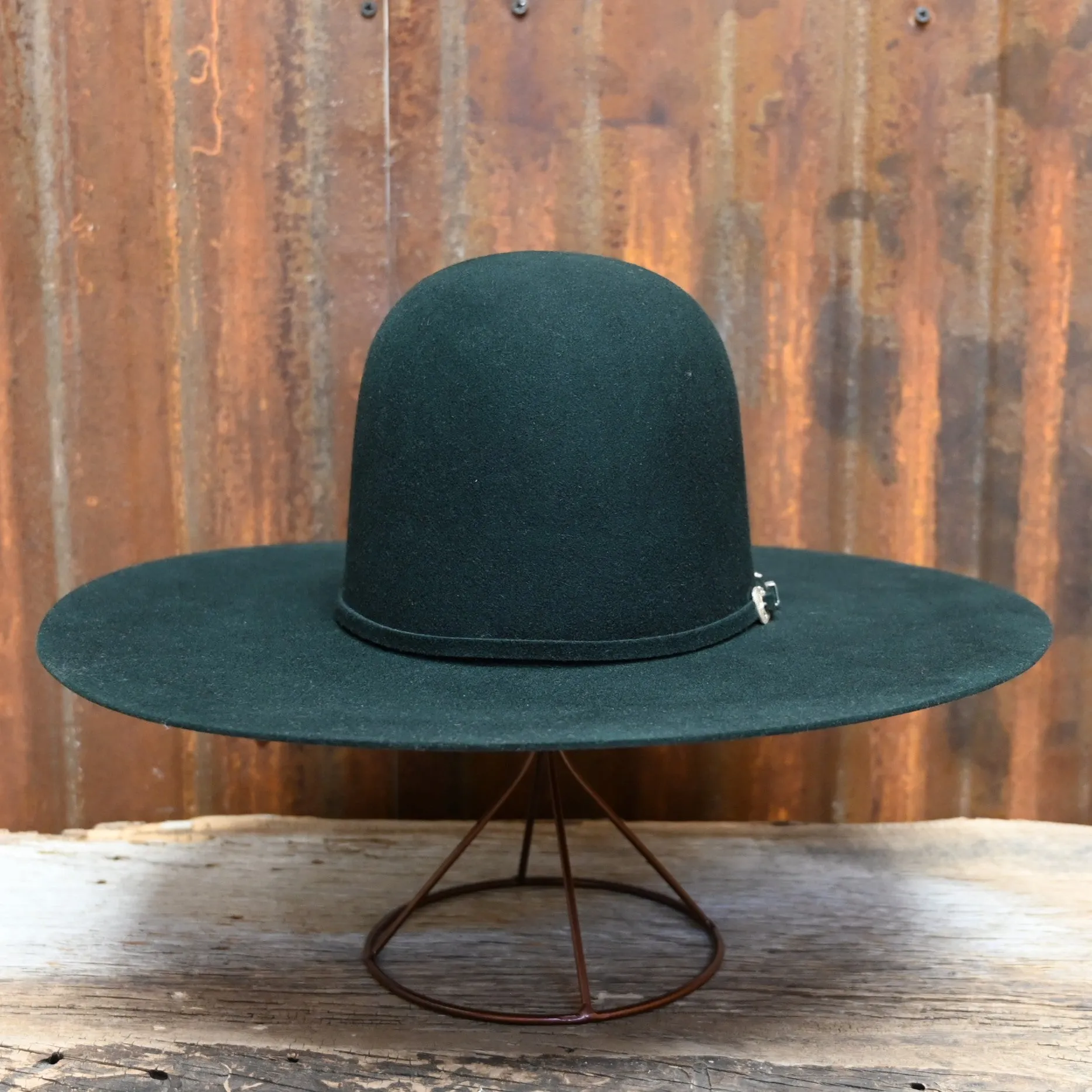 Serratelli 6X Beaumont Open Crown In Dark Green