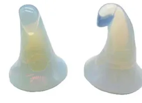 (set Of 2) 1 3/4" Witch's Hat Opalite