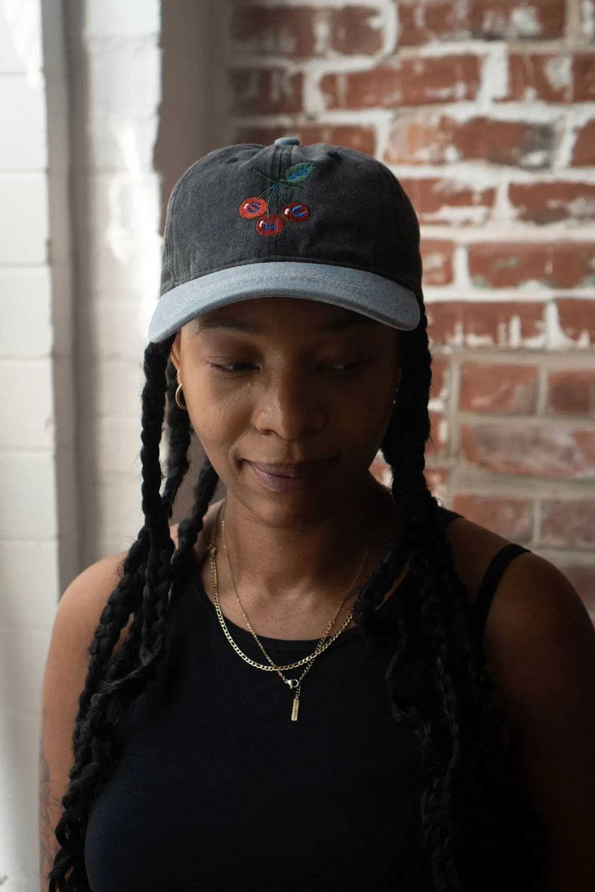 SHC Cherries Two-Tone Dad Hat