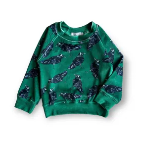 Signature Velvet Pullover - The Raven