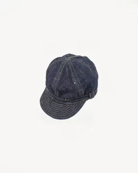SJ201WC-140VXJ - 17oz - LHT Denim Workman's Cap - Indigo