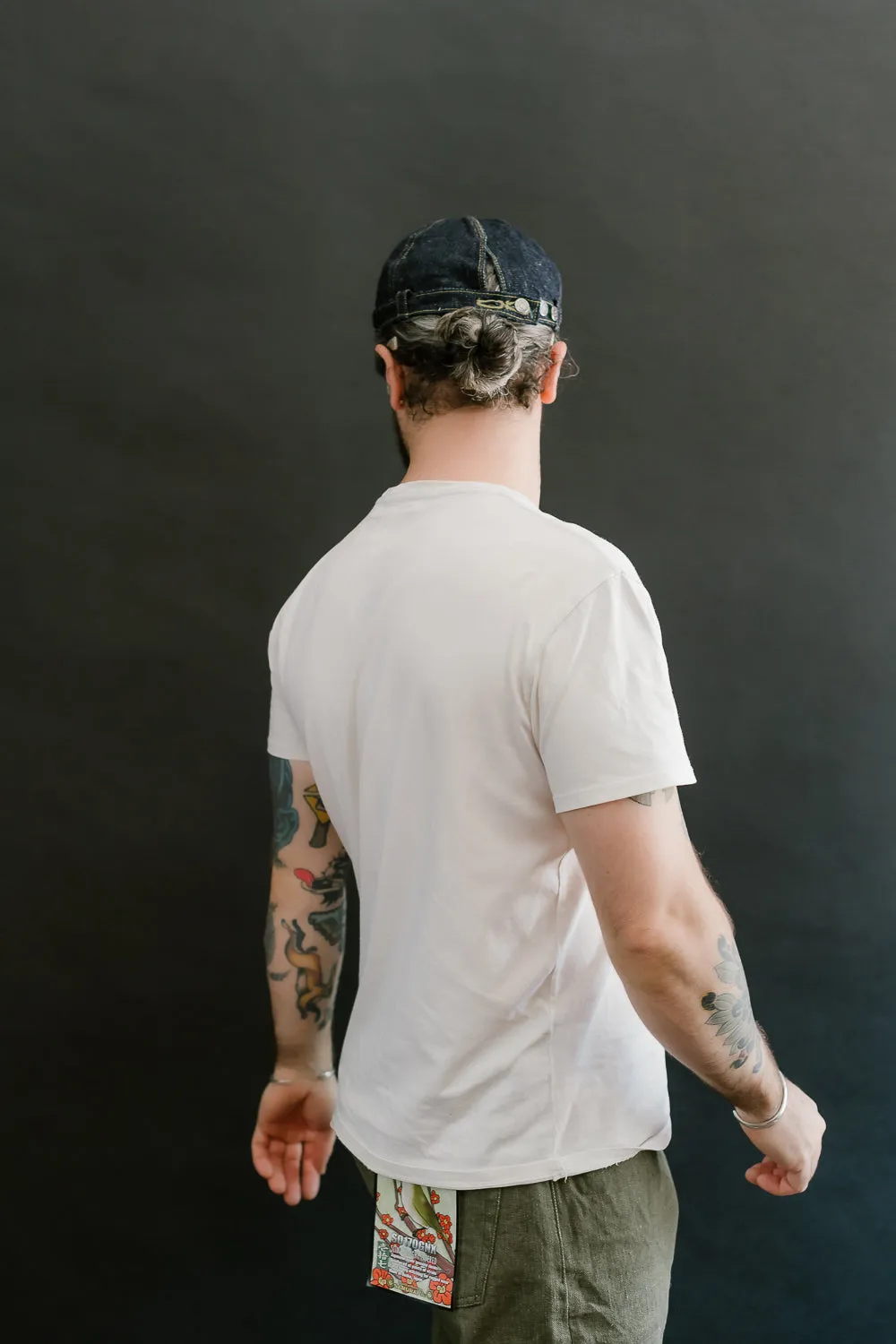 SJ201WC-140VXJ - 17oz - LHT Denim Workman's Cap - Indigo