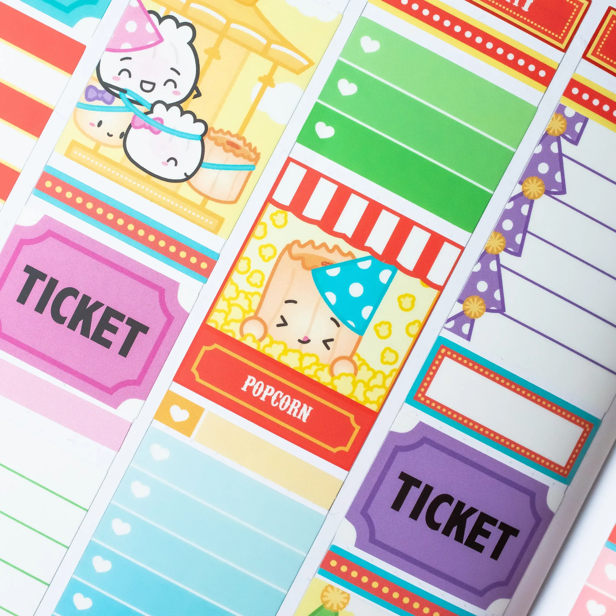 SK003 | Greatest Chow On Earth Weekly Sticker Kit (Standard Vertical)