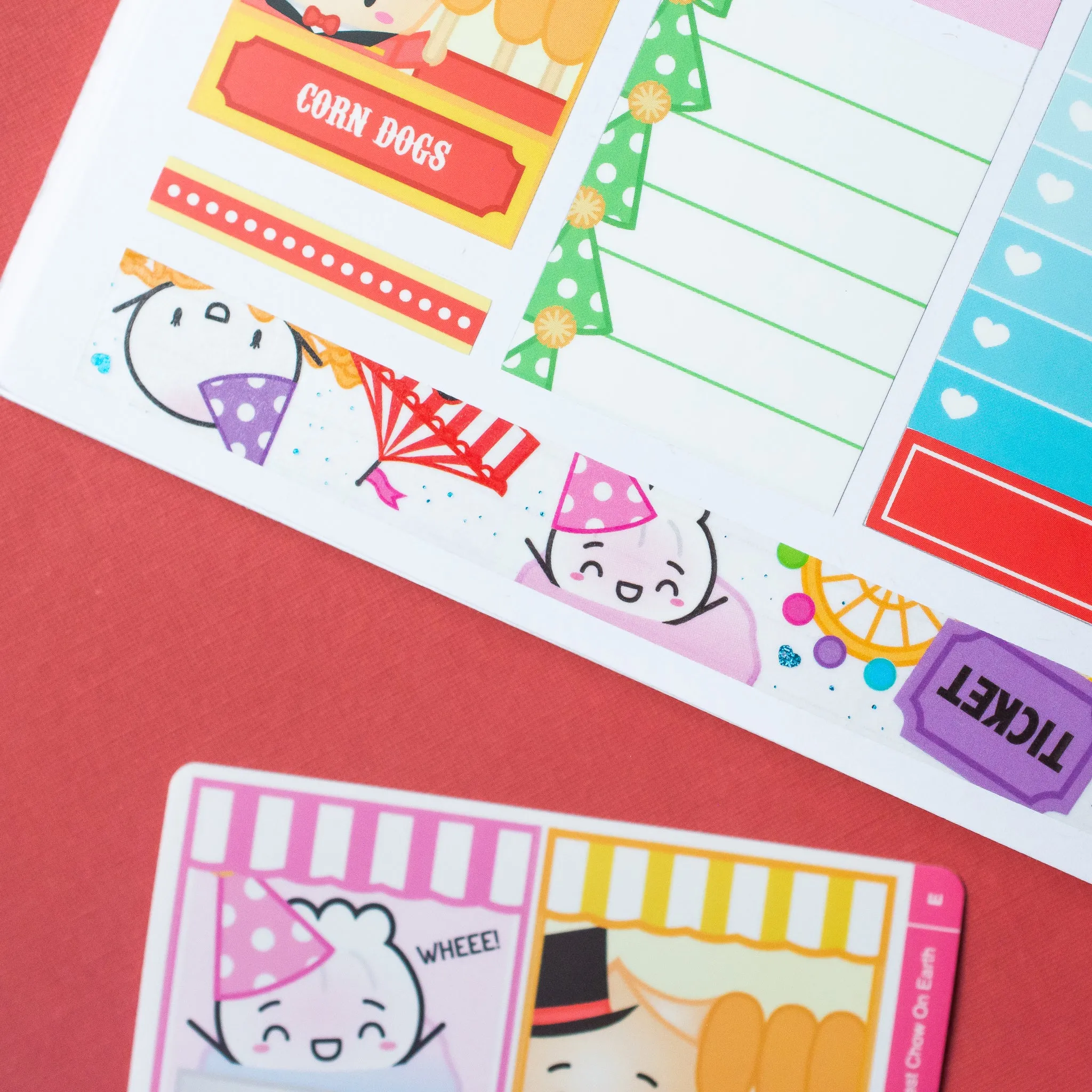 SK003 | Greatest Chow On Earth Weekly Sticker Kit (Standard Vertical)