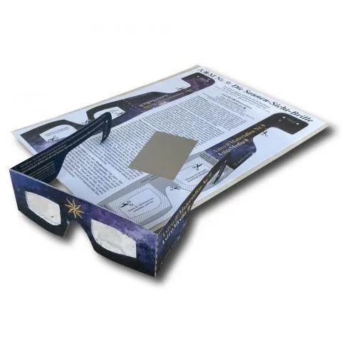 Solar Film Observation Glasses Astronomy Construction Set