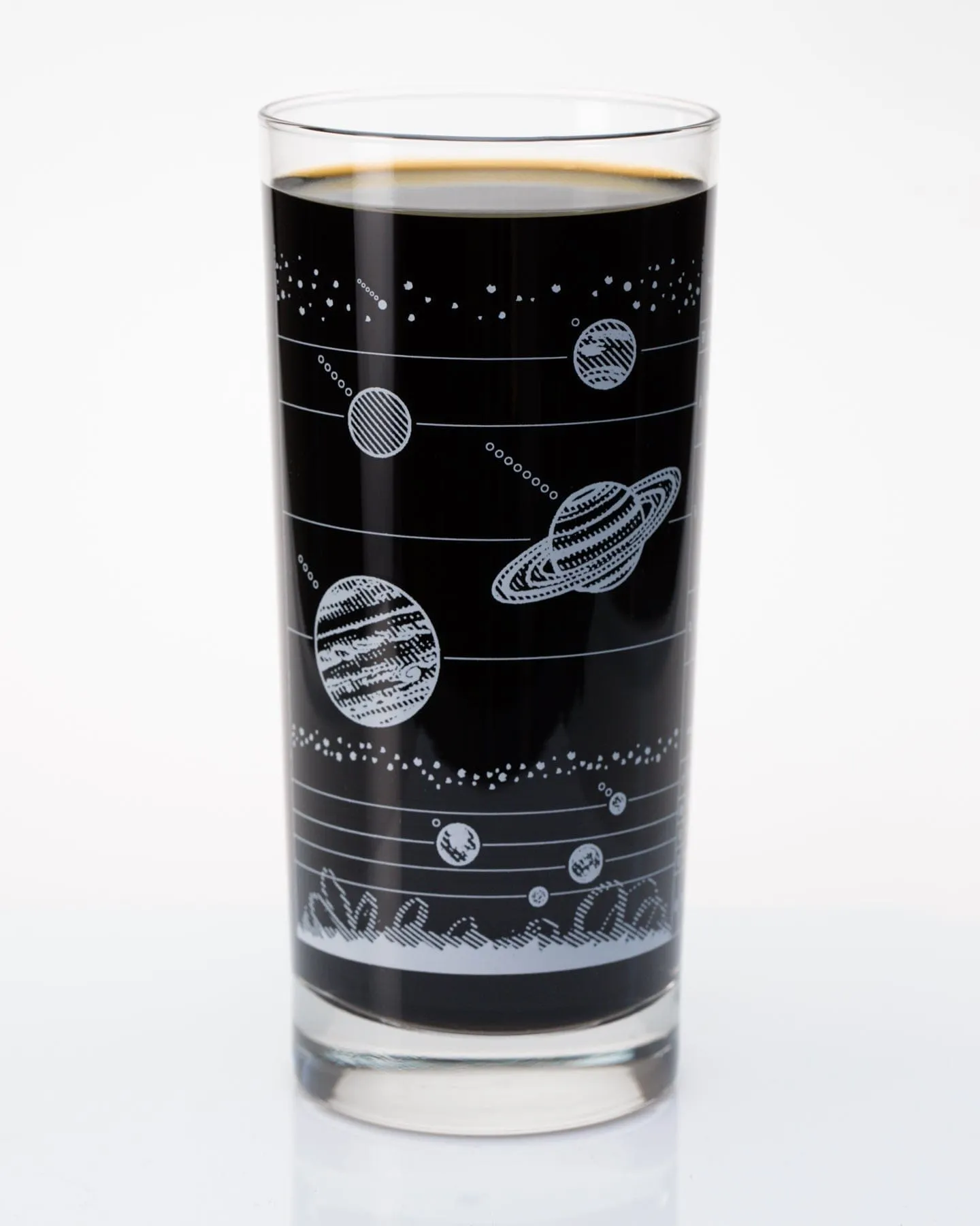 Solar System Drinking Glass