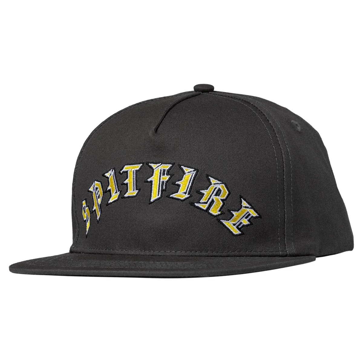 Spitfire - Old E Arch Snapback Charcoal