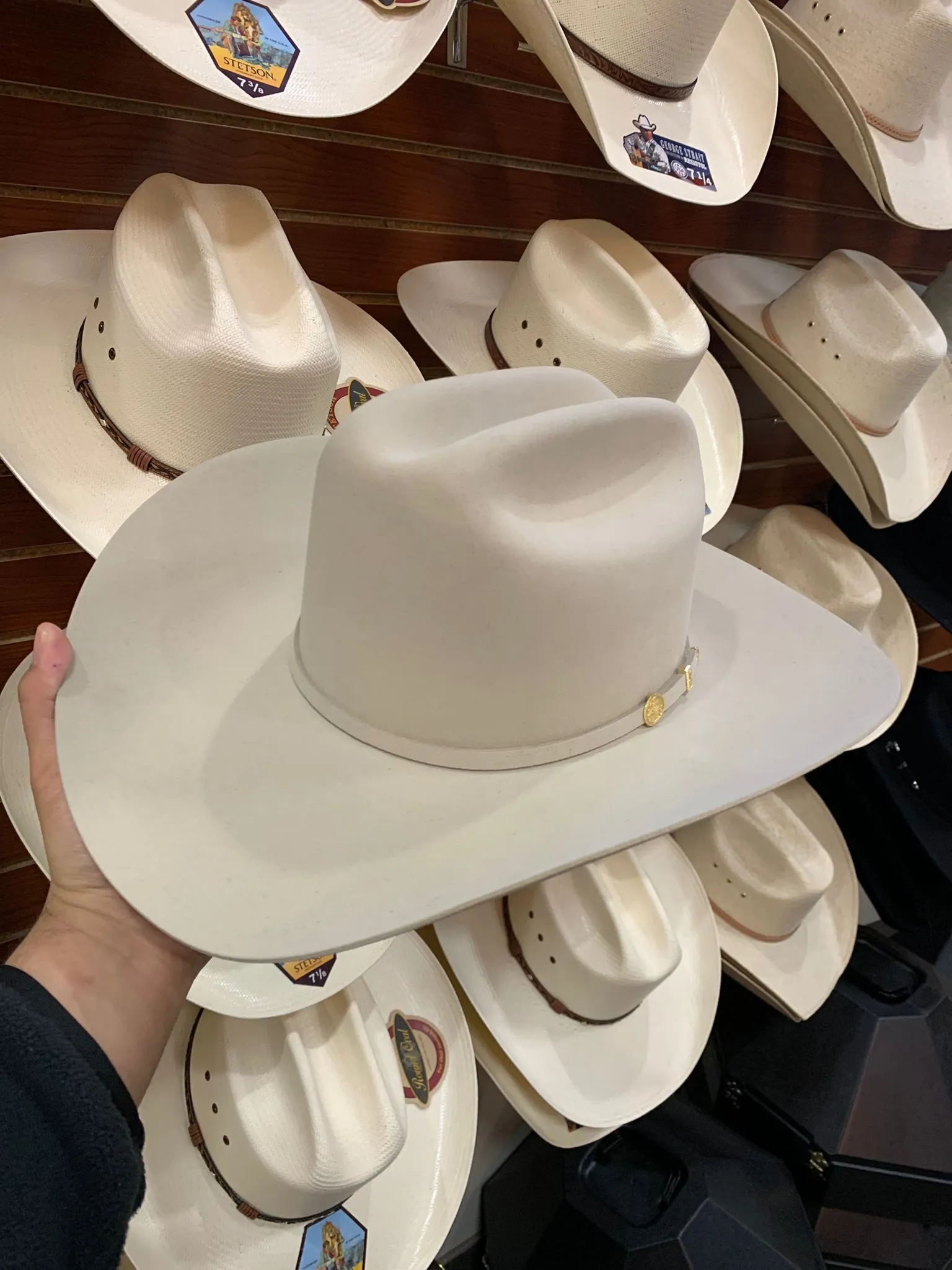 Stetson Men's El Presidente 100X Silverbelly Felt Hat Hatco