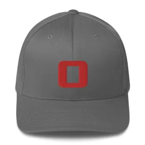 Structured Twill Cap - Orange Embroidered Logo