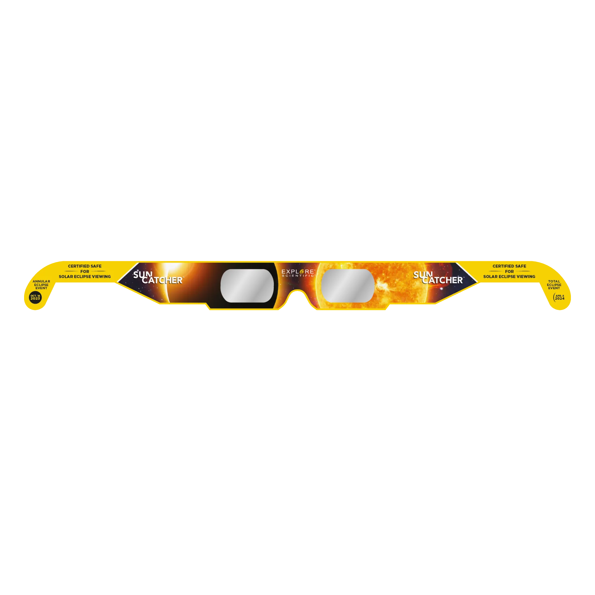 Sun Catcher Solar Eclipse Glasses (2,400-Pack Assortment & Counter Displays)