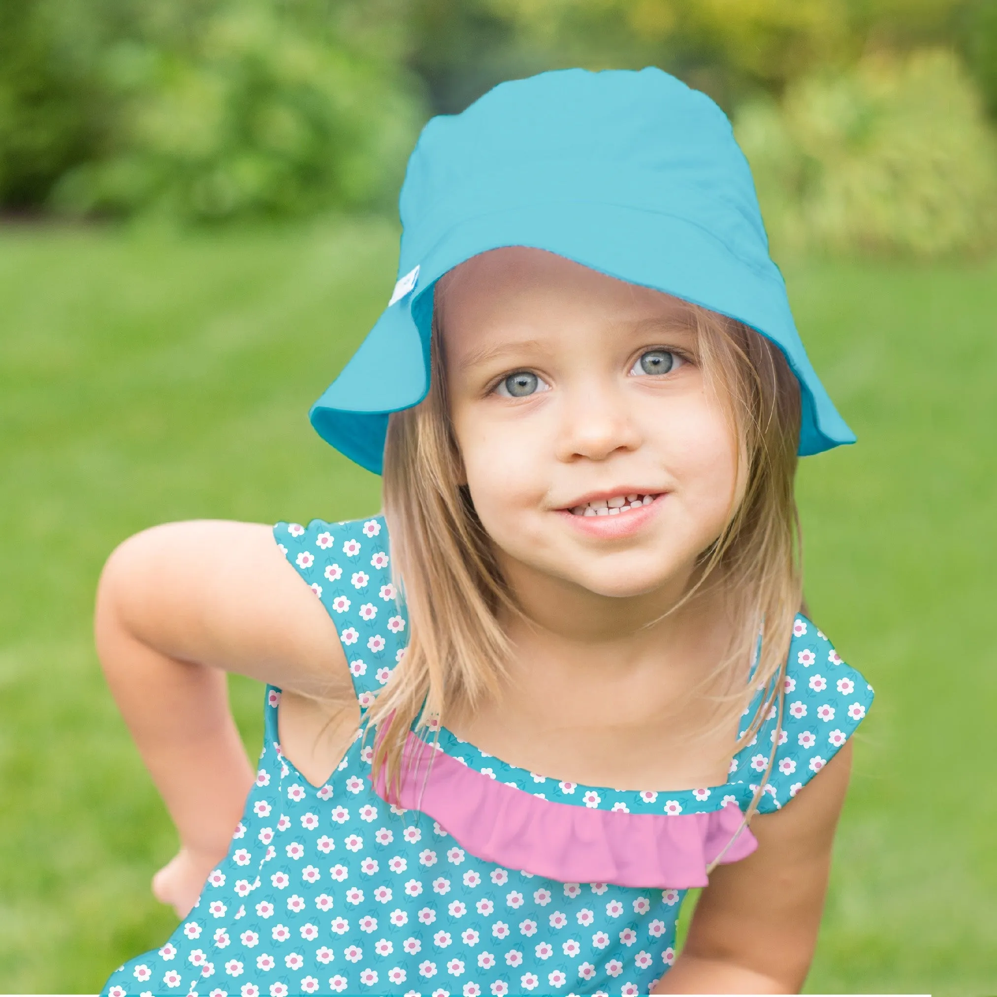 Sun Protection Reversible Bucket Hat Made from Organic Cotton