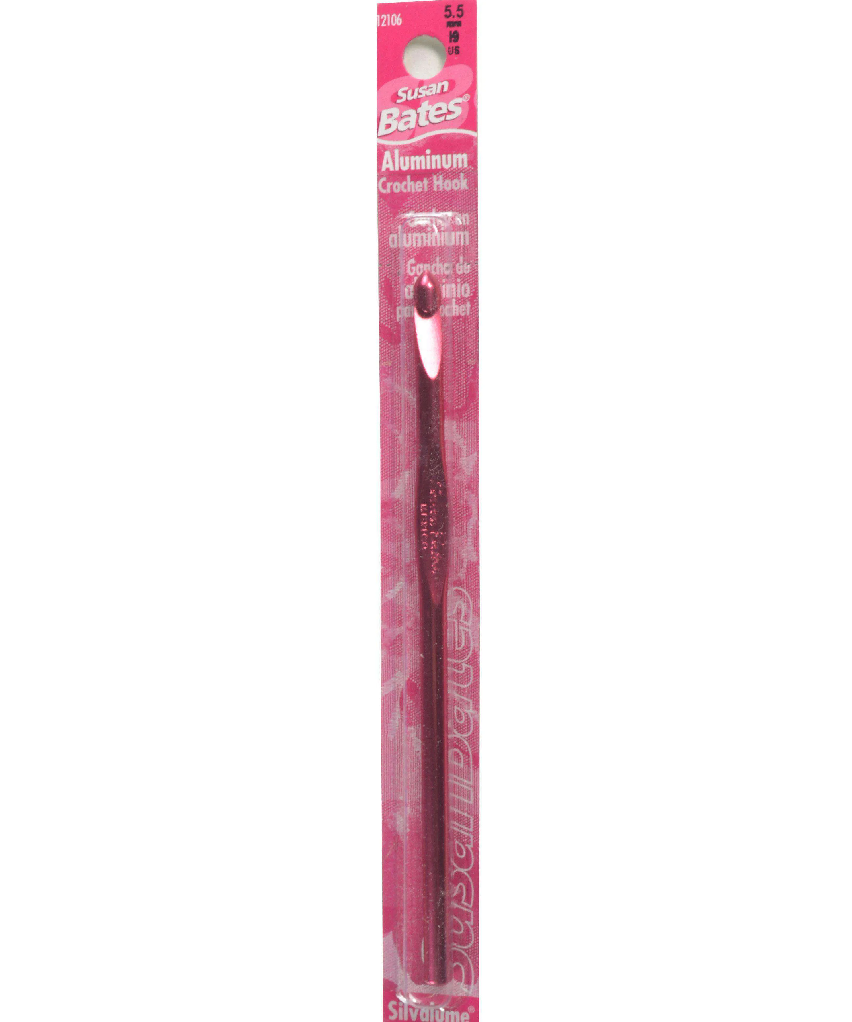 Susan Bates Silvalume 5.5" Crochet Hook