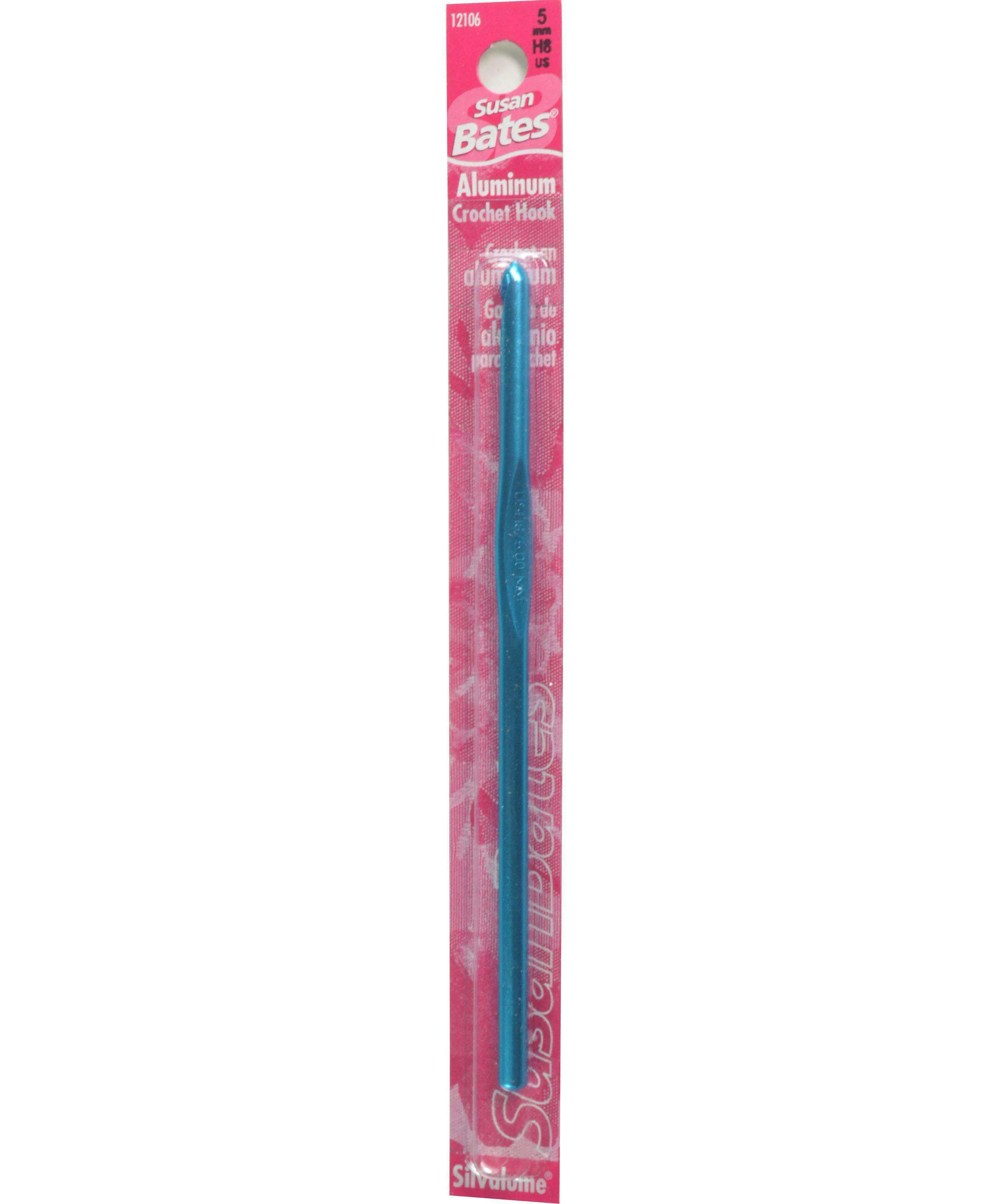 Susan Bates Silvalume 5.5" Crochet Hook