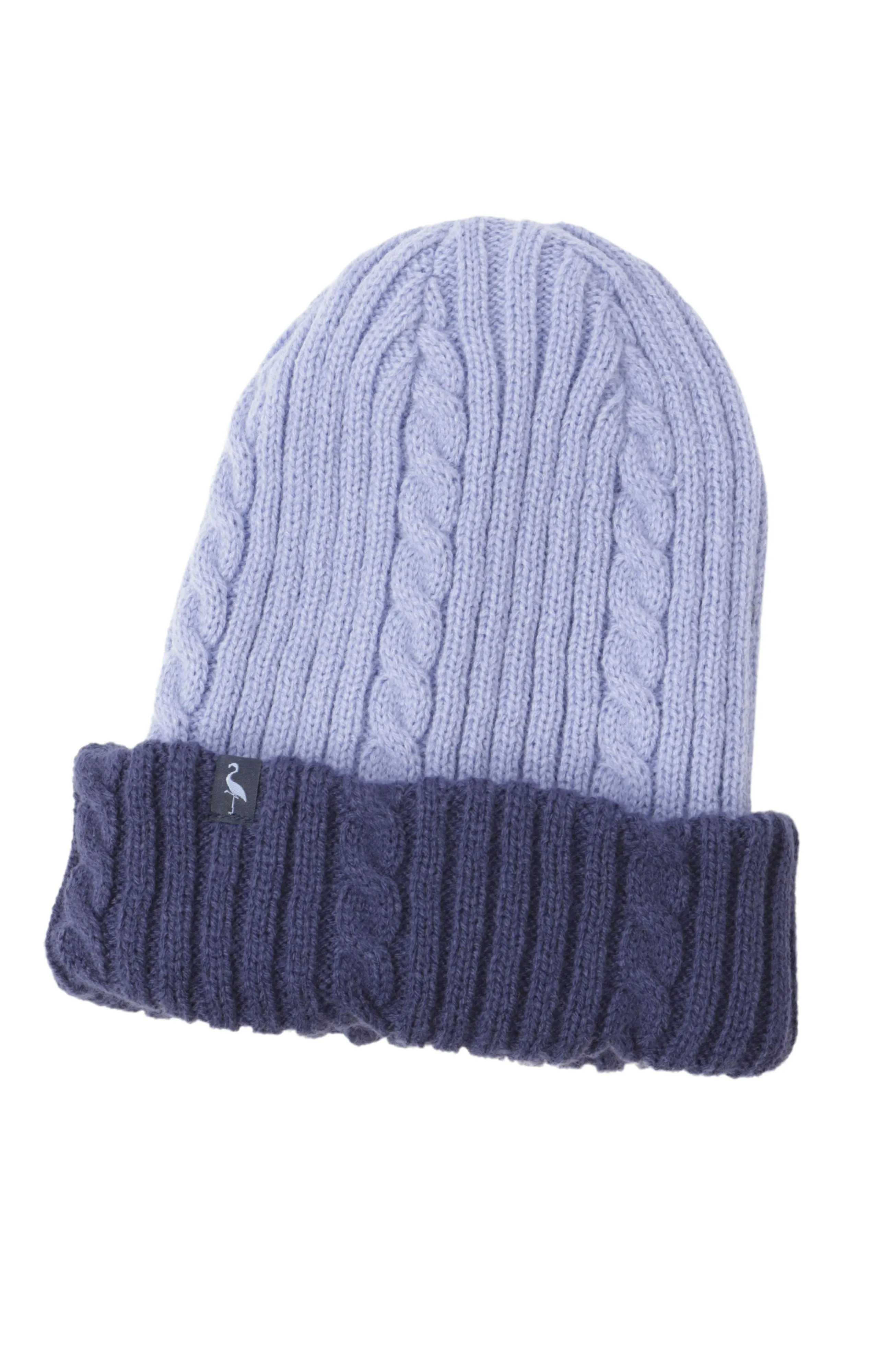 TailorByrd Cable Knit Reversible Beanie