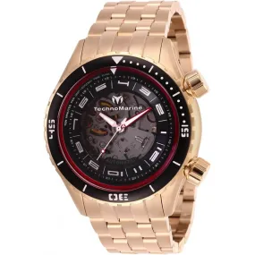 Technomarine Men's Automatic Watch - Manta Rose Gold Tone Bracelet | TM-218013