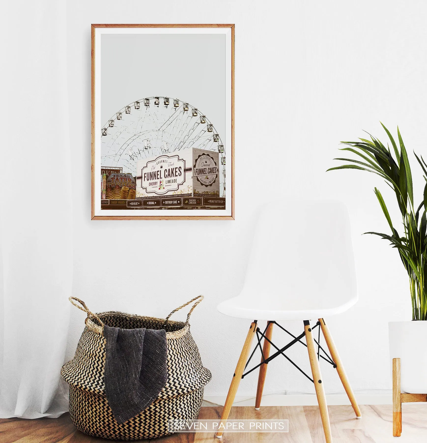 Texas Star Ferris Wheel Wall Art