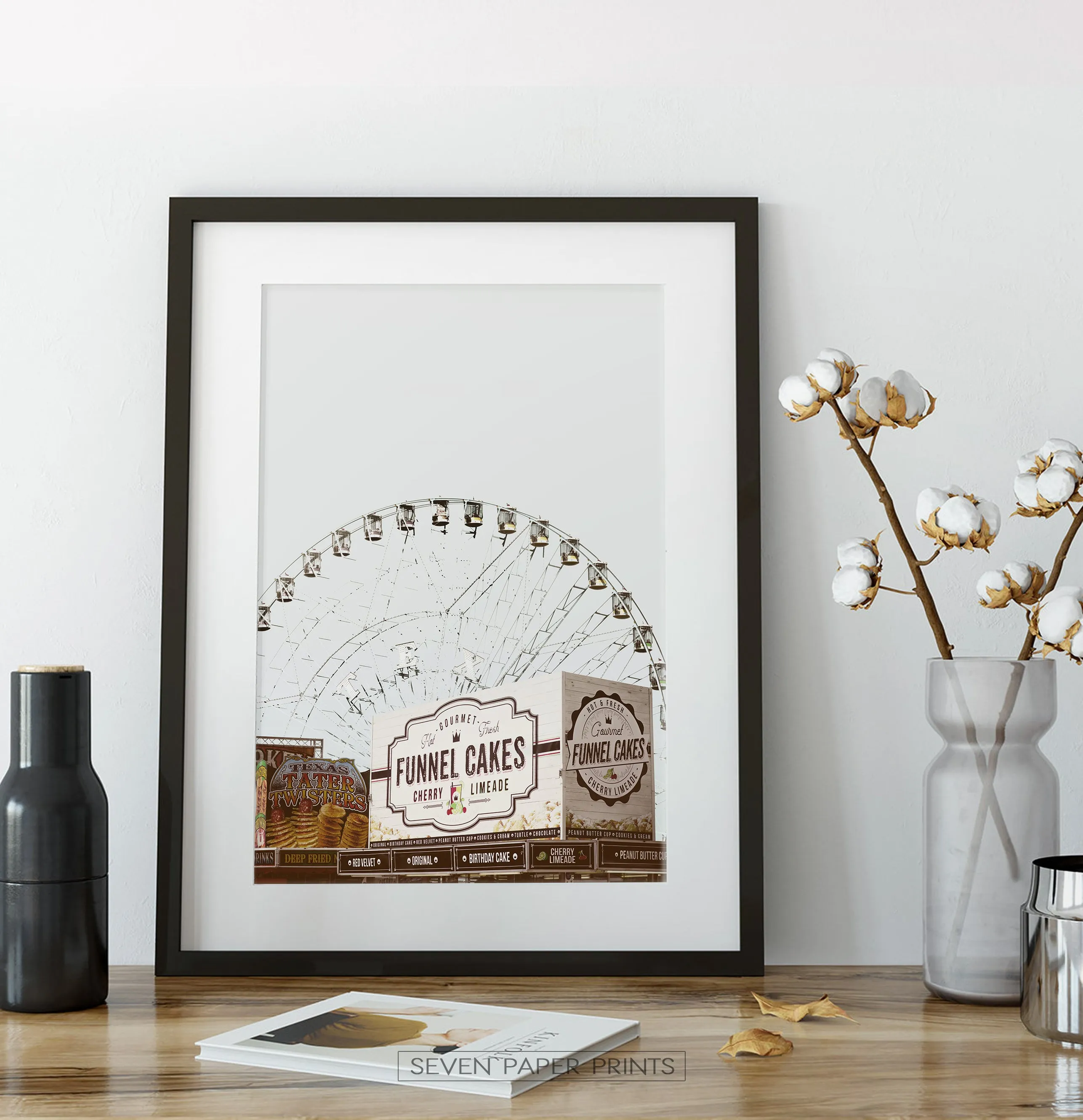 Texas Star Ferris Wheel Wall Art