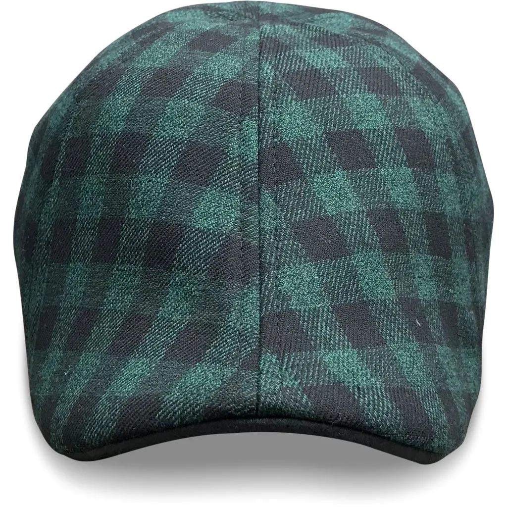 The Brogue - Forest Green & Black Plaid by Boston Scally Co.