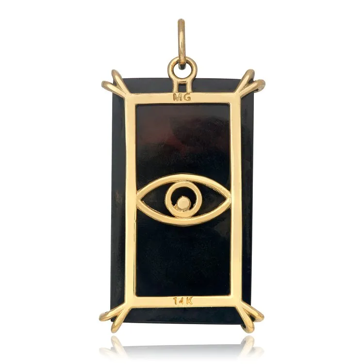 The Empress Tarot Charm, Silver