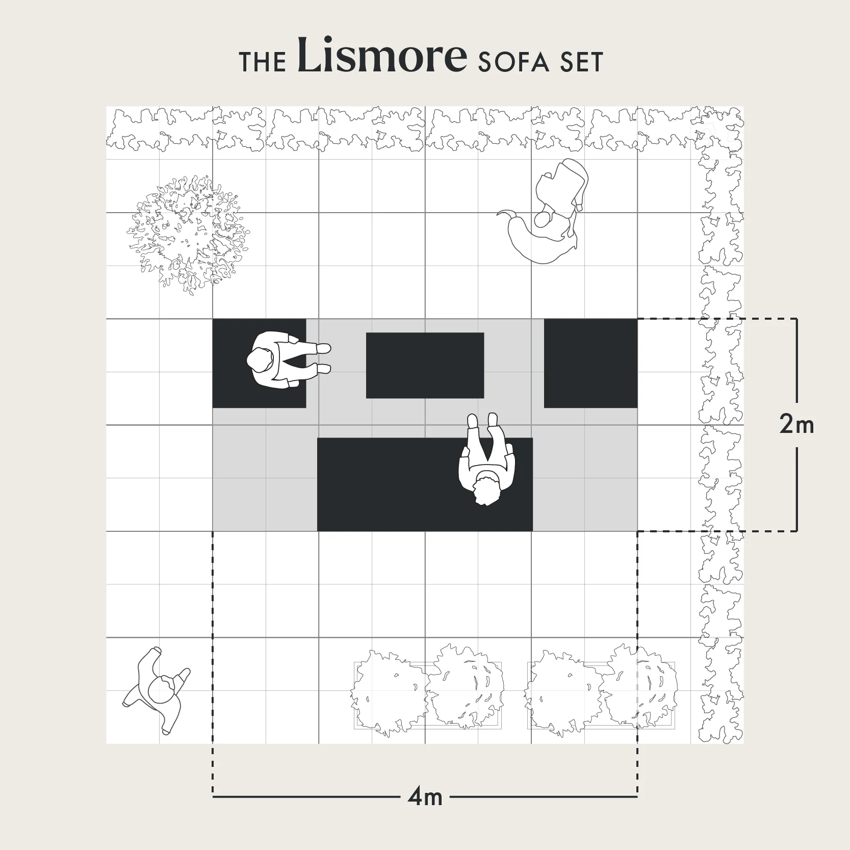 The Lismore Sofa Set