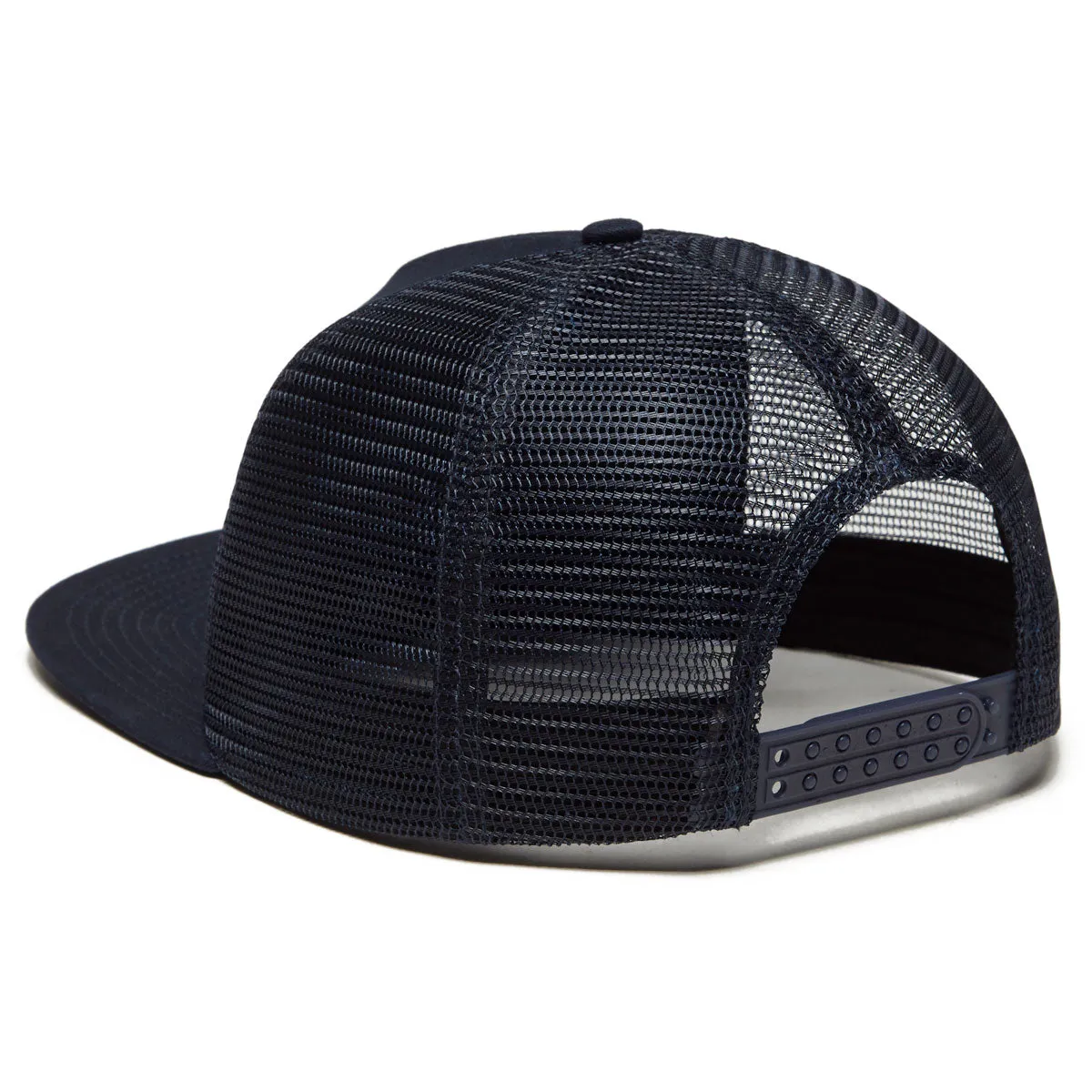 Thrasher Embroidered Outlined Mesh Hat - Navy