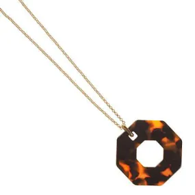 Tortoise Shell Eyeglass Necklace