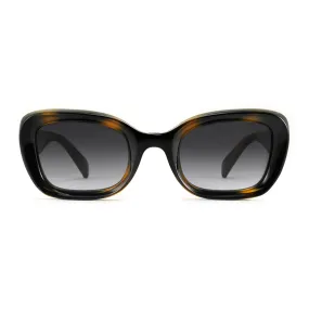 Turin - Tortoise - Grey Gradient Lens