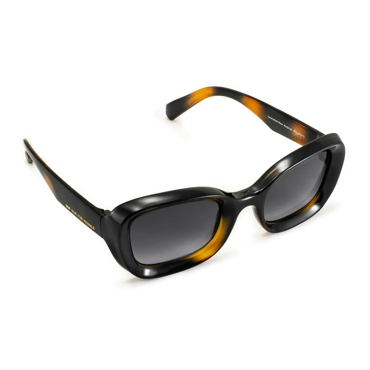 Turin - Tortoise - Grey Gradient Lens