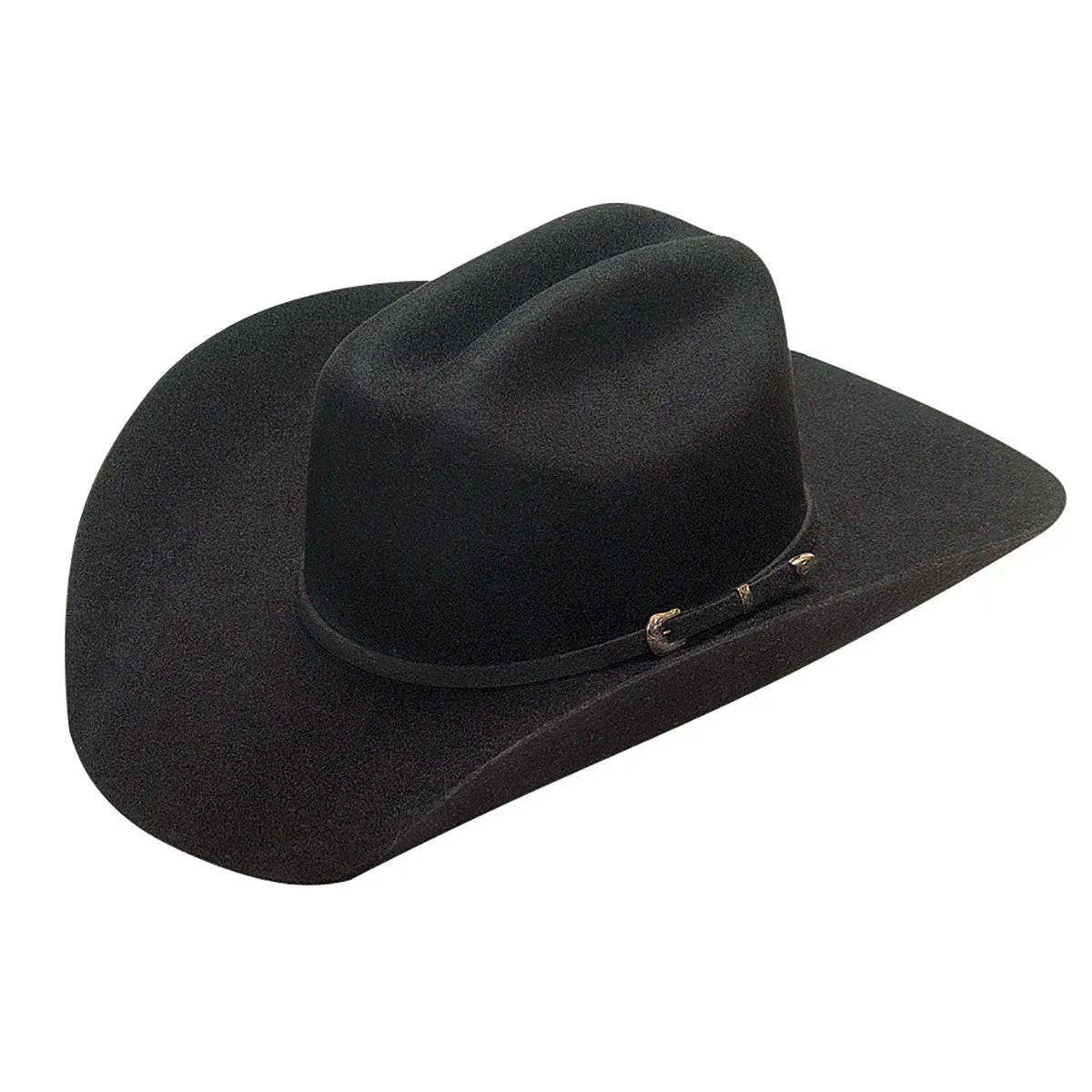 TWISTER DALLAS BLACK WOOL WESTERN HAT