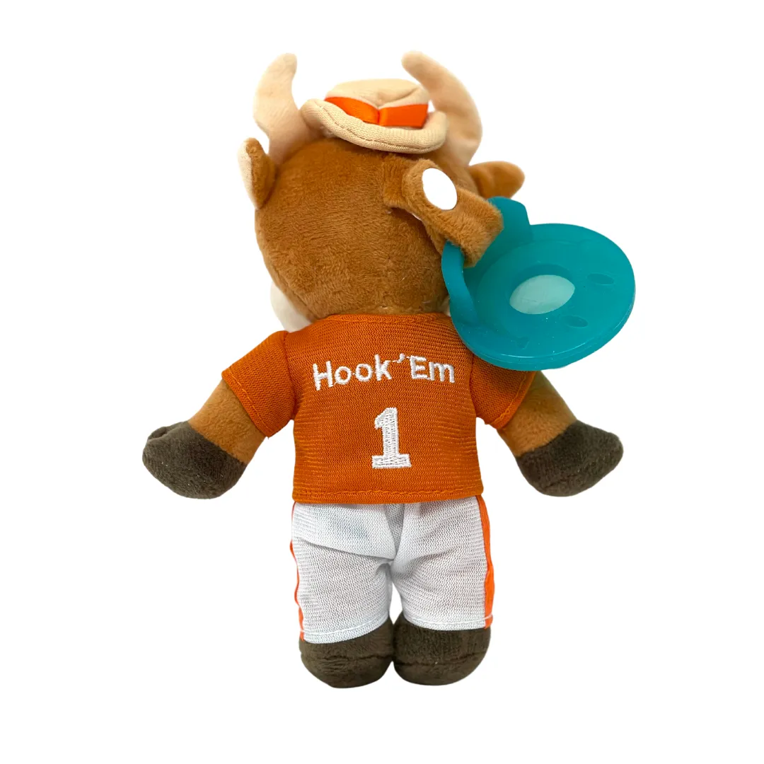 University of Texas Bevo Longhorn Plush Pacifier
