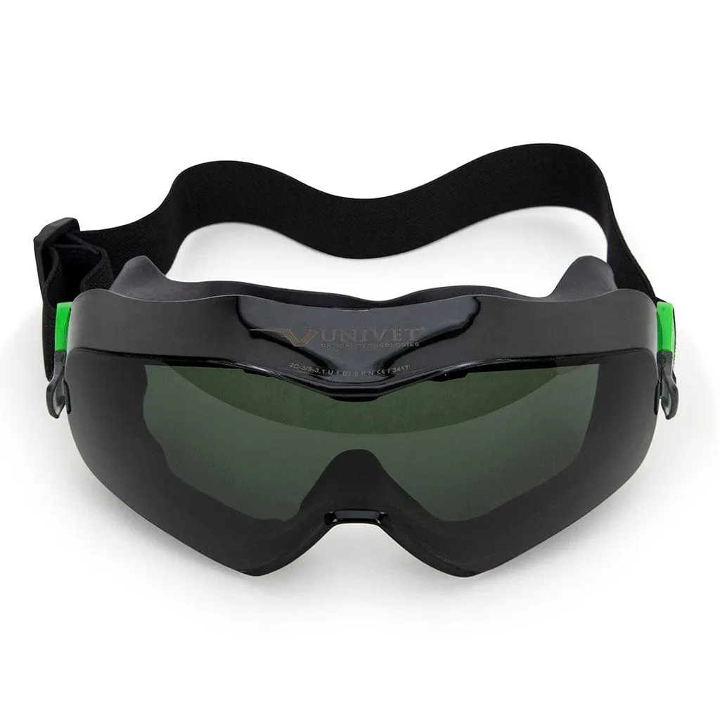 Univet 6X3 Safety Goggles G15 Solar Lens
