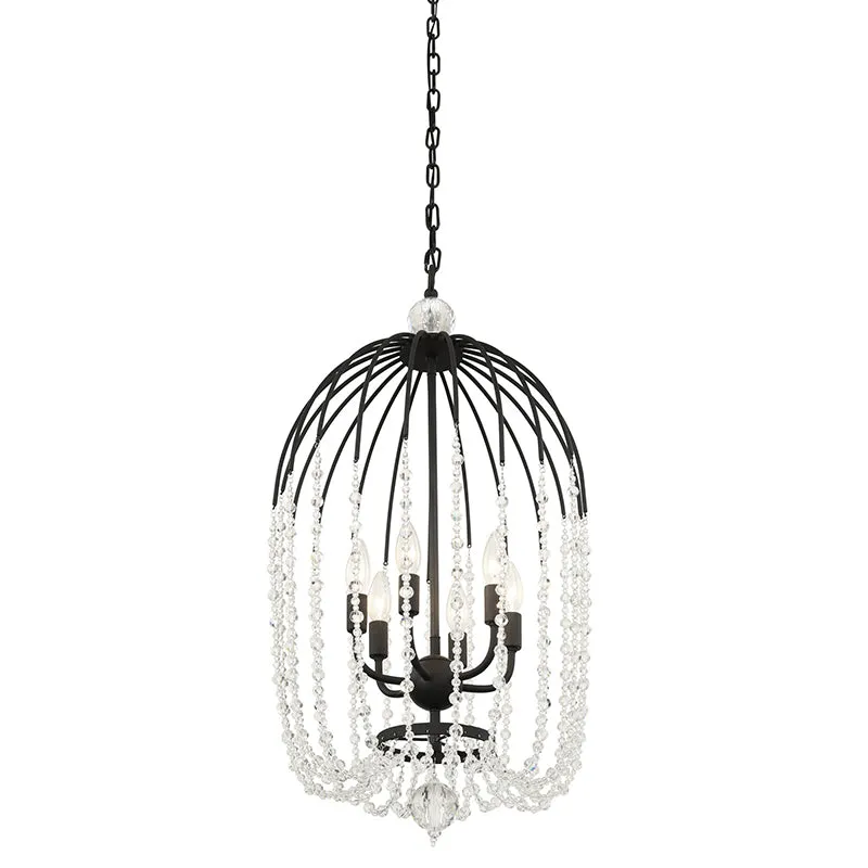 Varaluz 343F06 Voliere 6-lt 17" Pendant