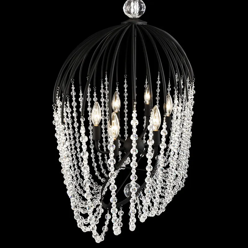 Varaluz 343N06 Voliere 6-lt 36" Pendant