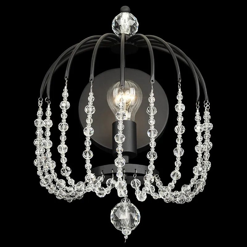 Varaluz 343W01 Voliere 1-lt 17" Tall Wall Sconce