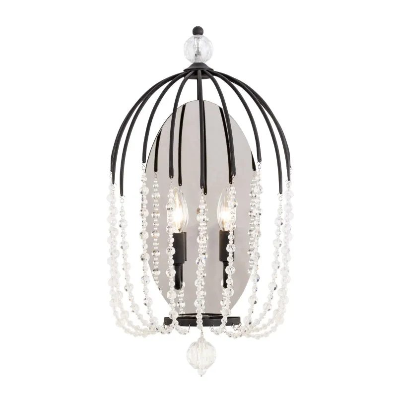 Varaluz 343W02 Voliere 2-lt 24" Tall Wall Sconce