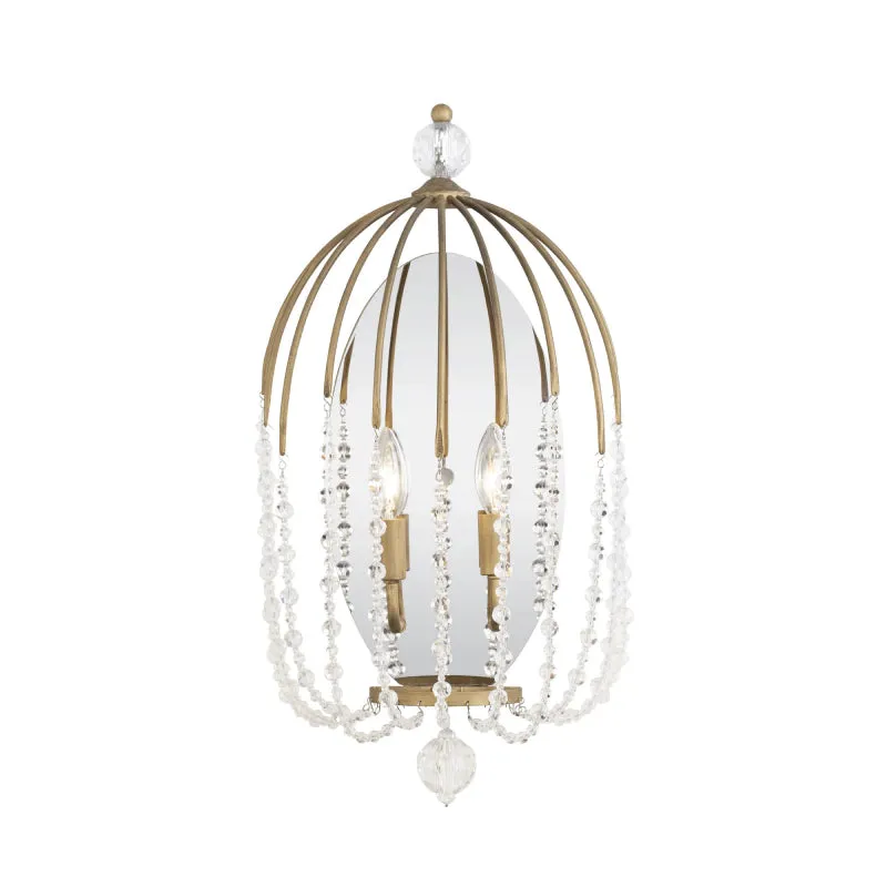 Varaluz 343W02 Voliere 2-lt 24" Tall Wall Sconce
