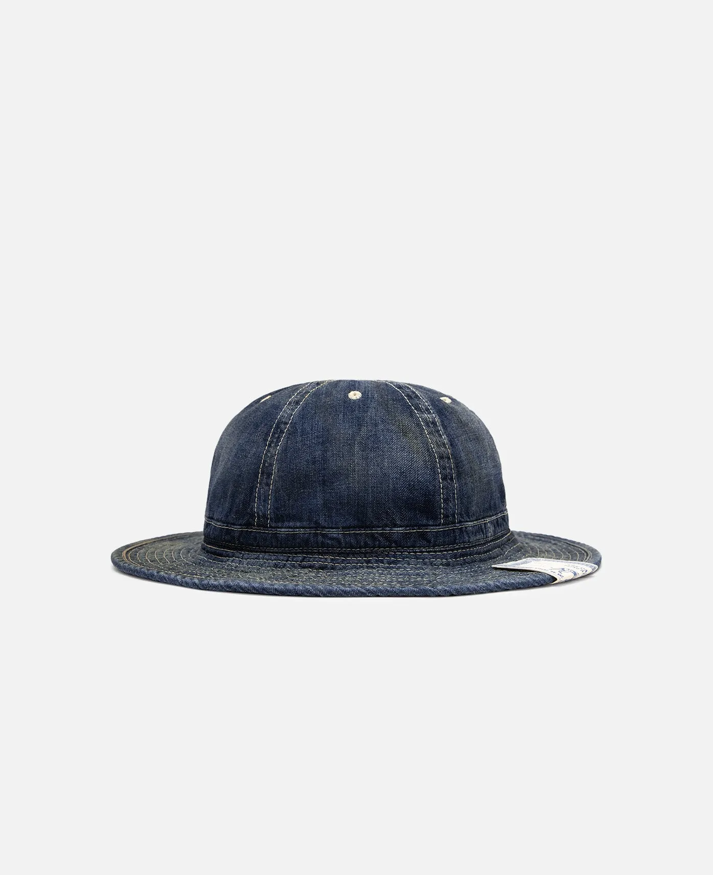 Vintage Denim Fatigue Hat (Blue)