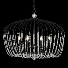 Voliere 343N06MB 6-Light Pendant Light - Matte Black