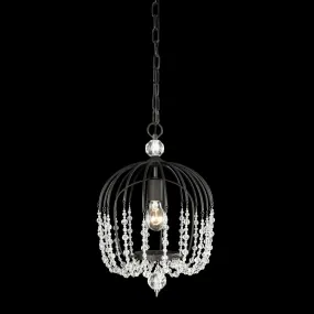 Voliere 343P01MB 1-Light Pendant Light - Matte Black