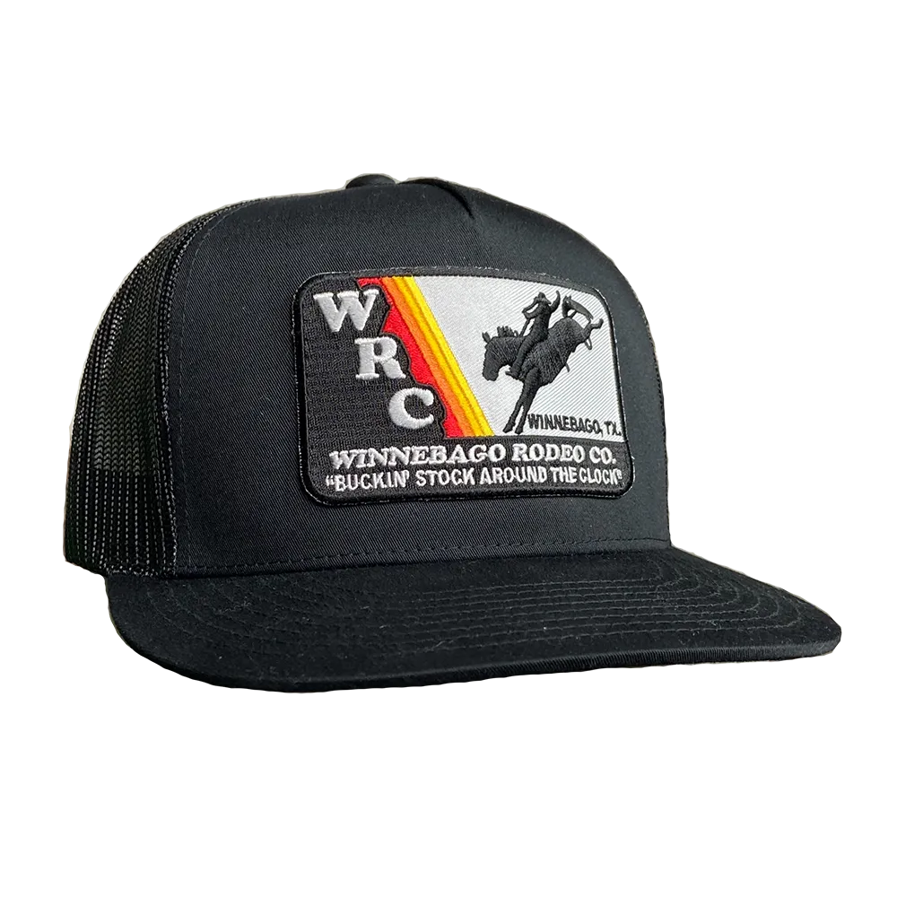 WRC Patch Black Flatbill