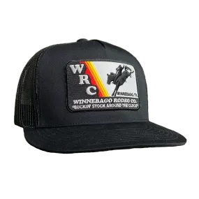 WRC Patch Black Flatbill